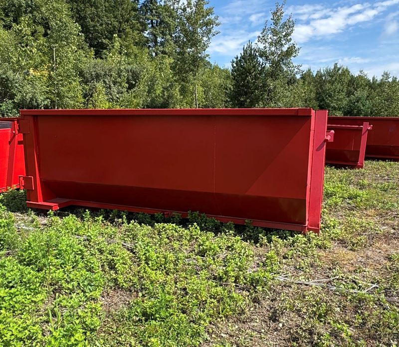 Dumpster Dawgs 10 yard dumpster rental.