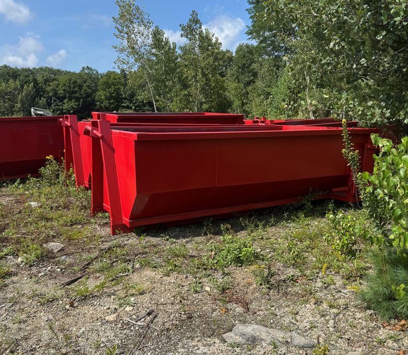 Dumpster Dawgs 15 yard dumpster rental.