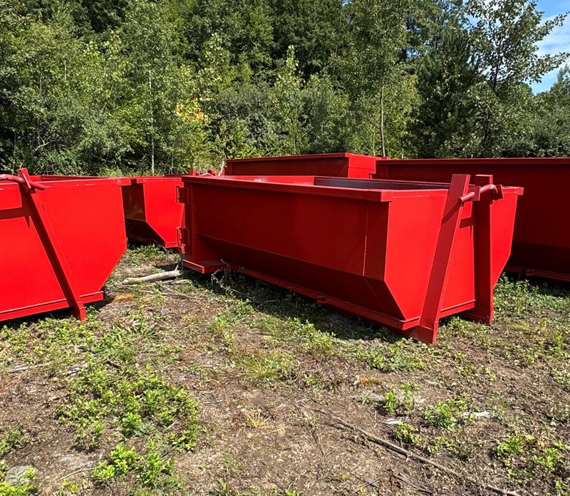 Dumpster Dawgs 20 yard dumpster rental.
